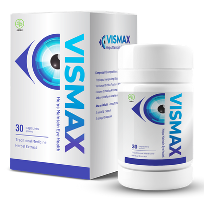 Vismax - Suplemen nutrisi alami untuk kesehatan dan kejernihan penglihatan